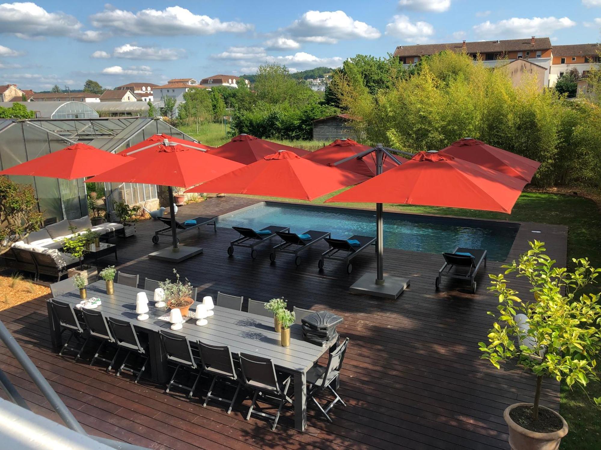 Demeure De Charme Vue Riviere Perigueux Piscine Parking B&B 외부 사진